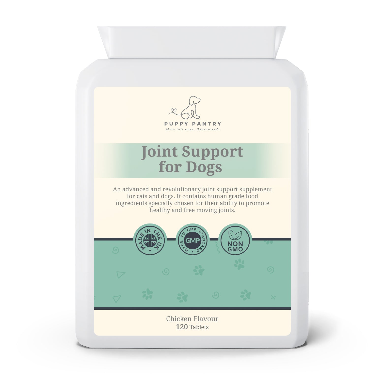 Joint Support Tablets for Dogs – Chicken (120 Pack)