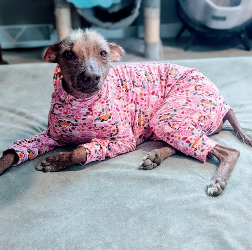 Jersey Suit - Pink Tigers