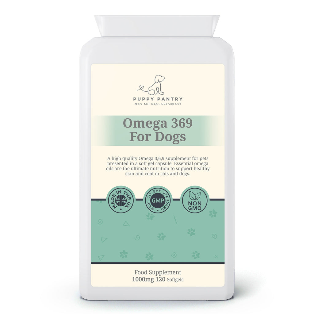 Omega 3-6-9 Softgels for Dogs (120 Pack)