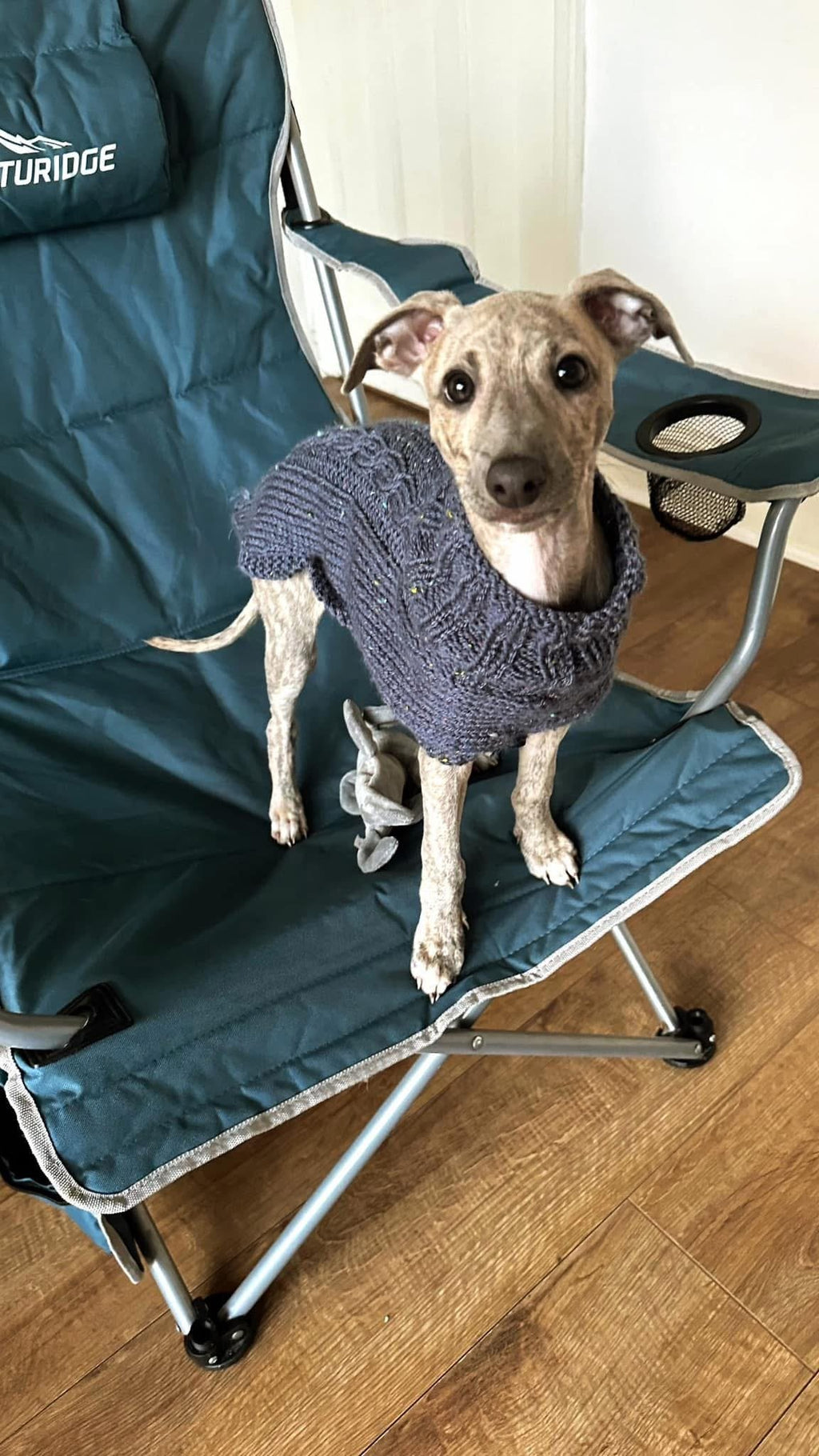 Knitted Coat - Button Up - Monochrome