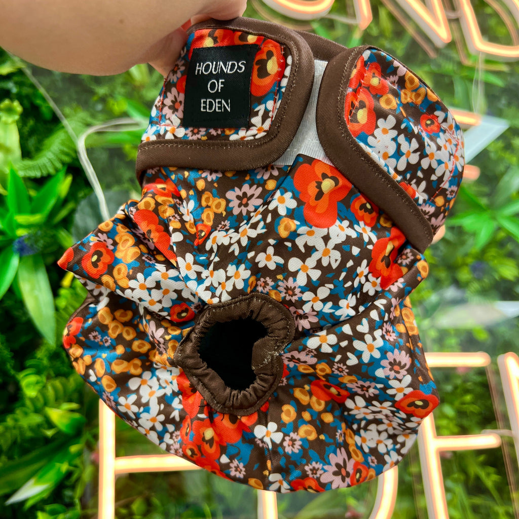 Retro Bloom - Dog Season Hygiene Pants