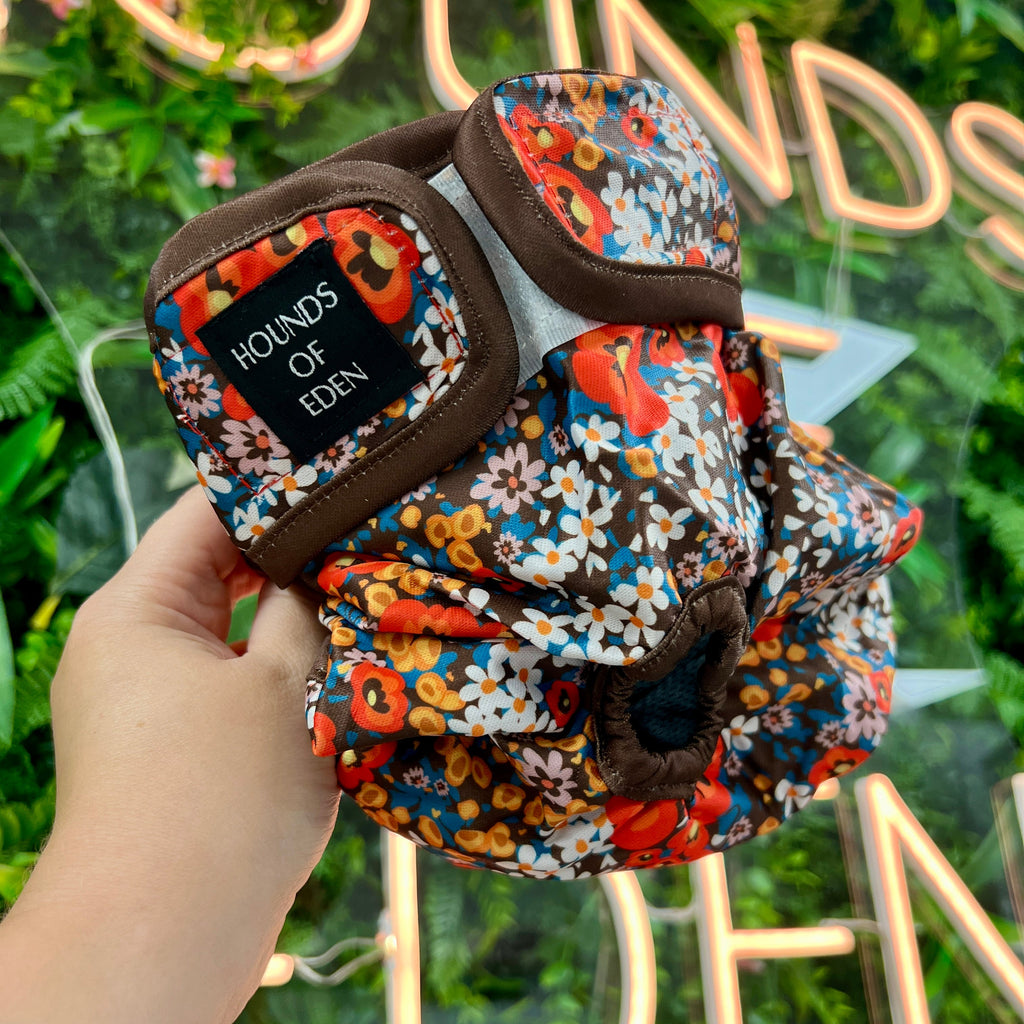 Retro Bloom - Dog Season Hygiene Pants