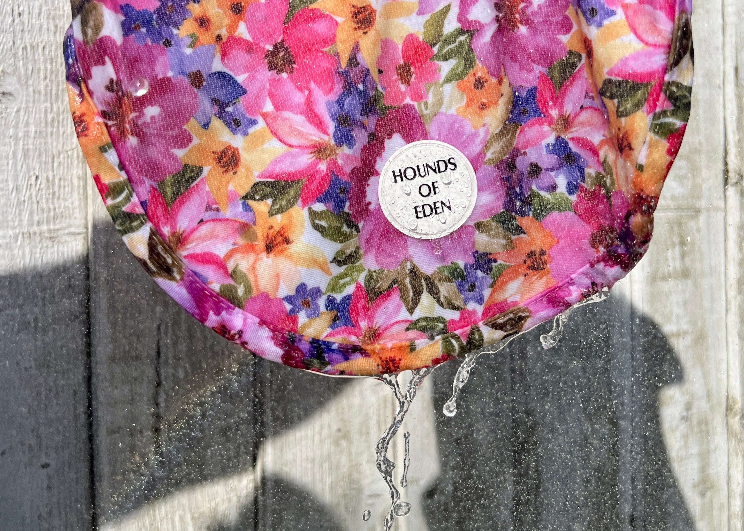 Sunflower Flutter Dog Cooling Vest