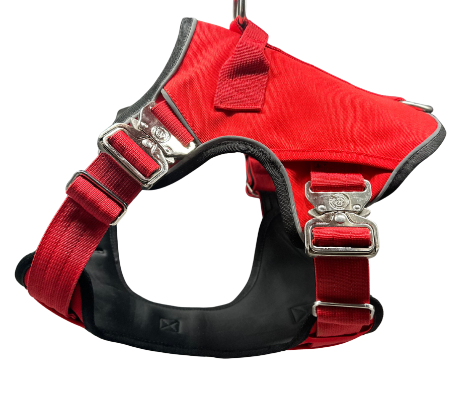 The No Pull Ultimate BTactical™ Harness | Citrus Red