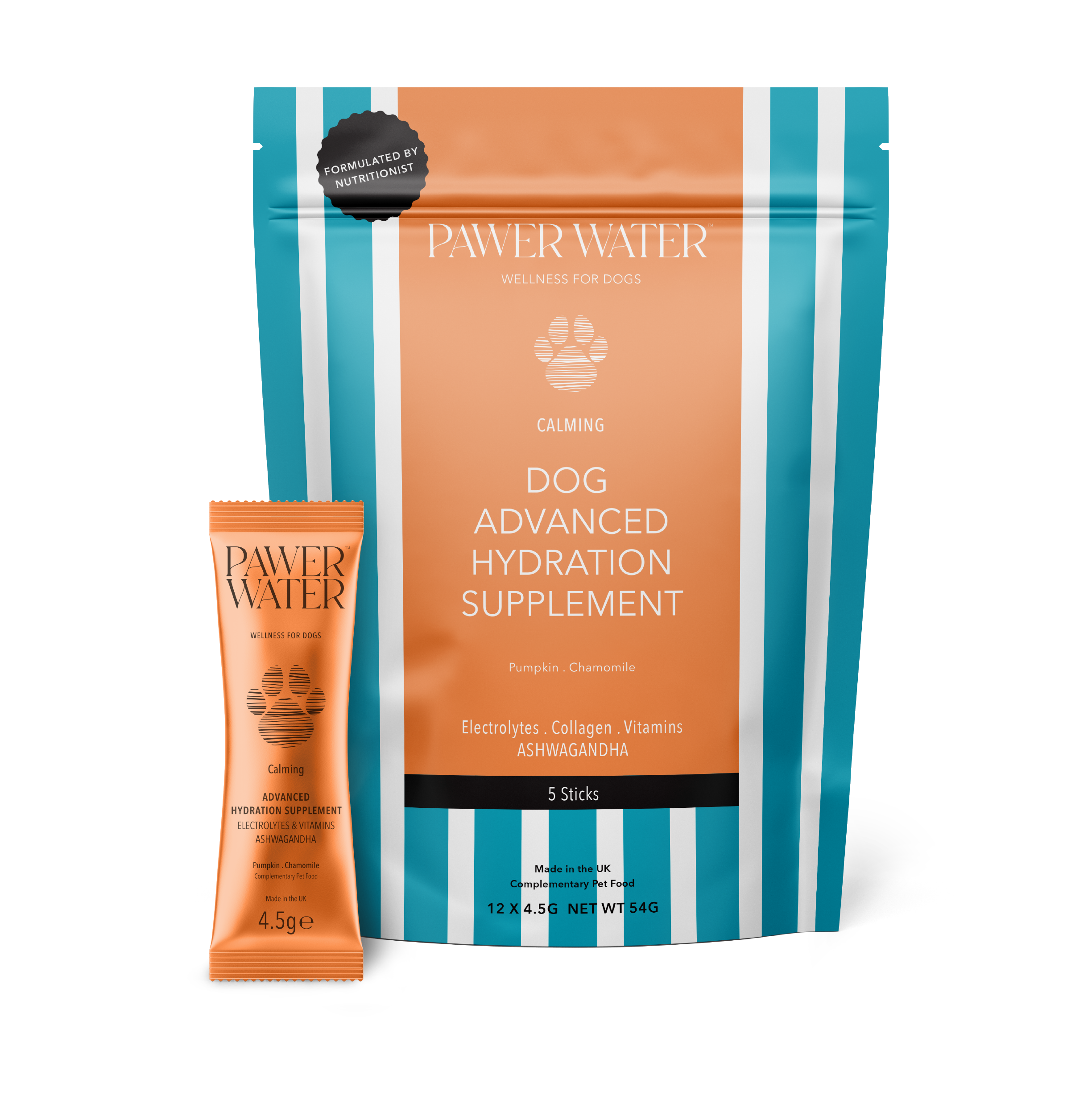Pawer Water Calming (5 Sticks Pouch)