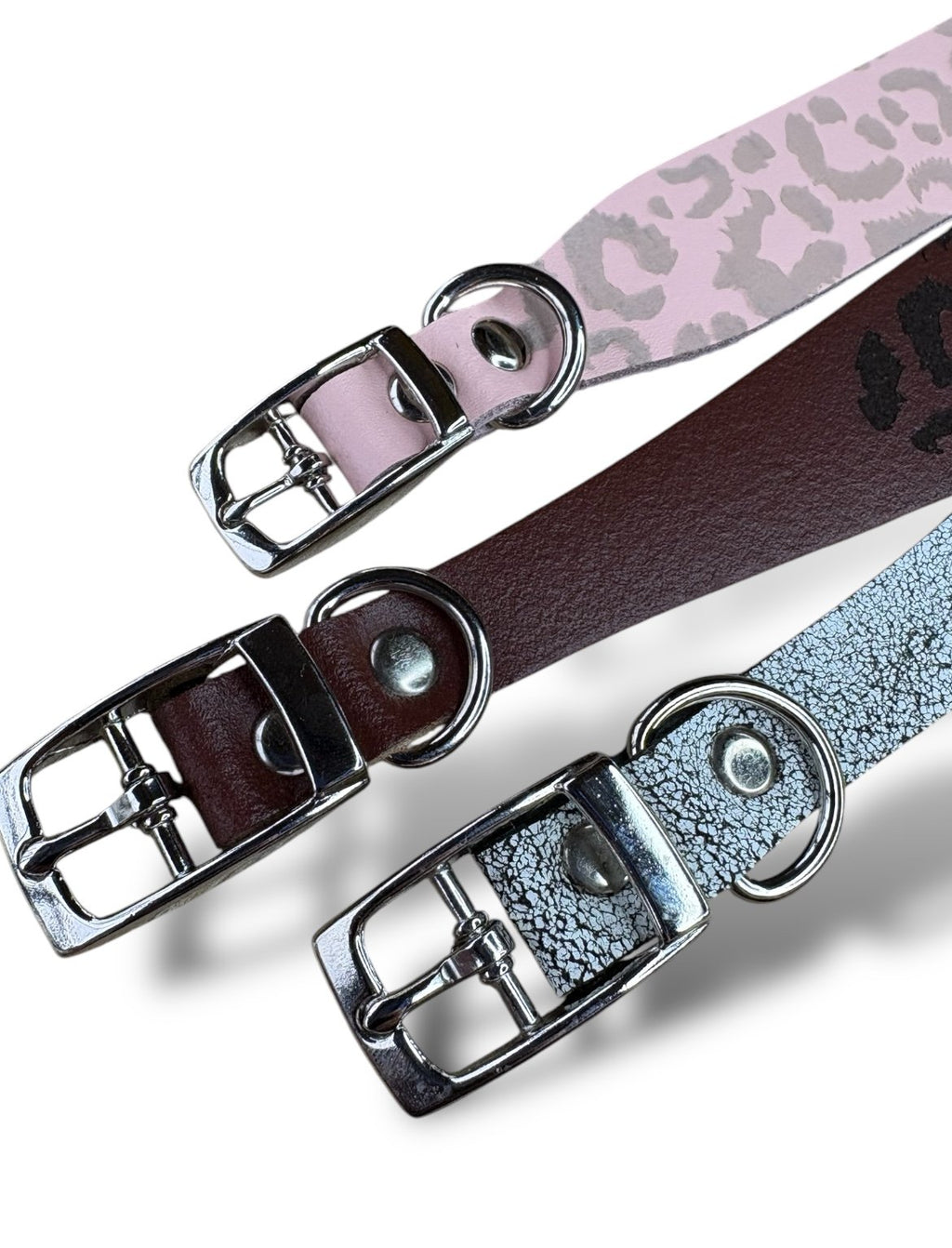 Leather Collar - Leopard