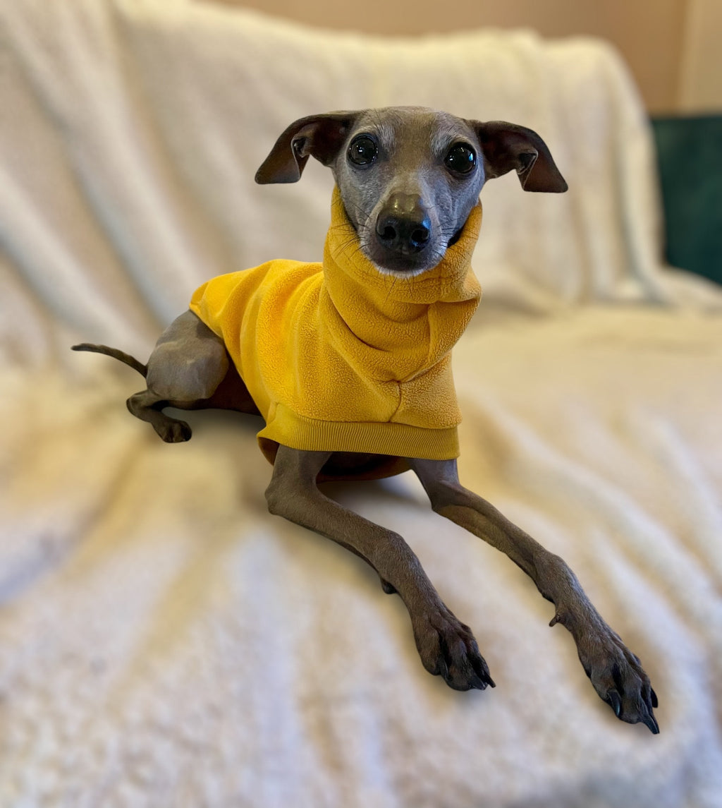 Open-Leg Fleece Vest - Coral