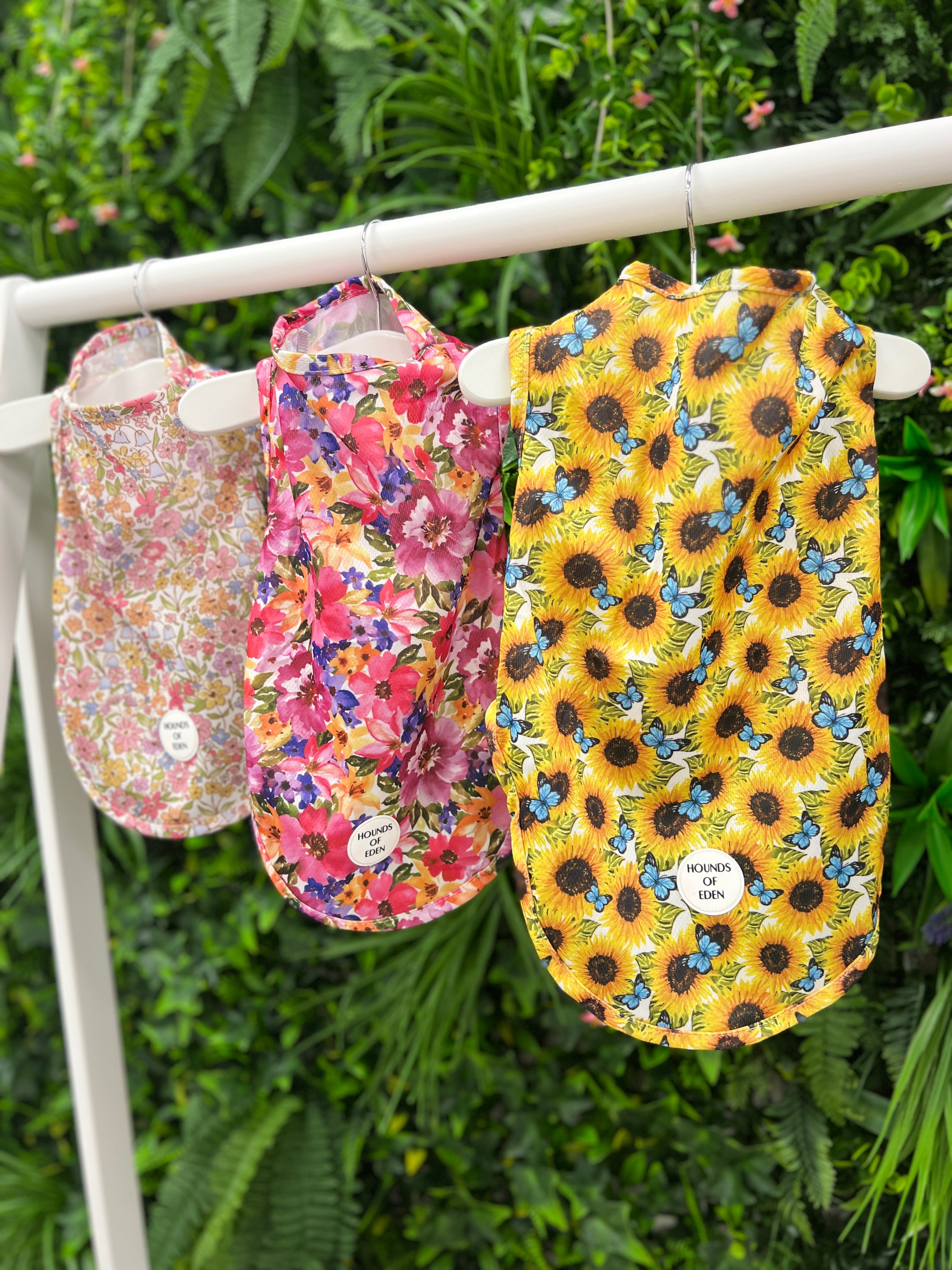 Pastal Petals Dog Cooling Vest