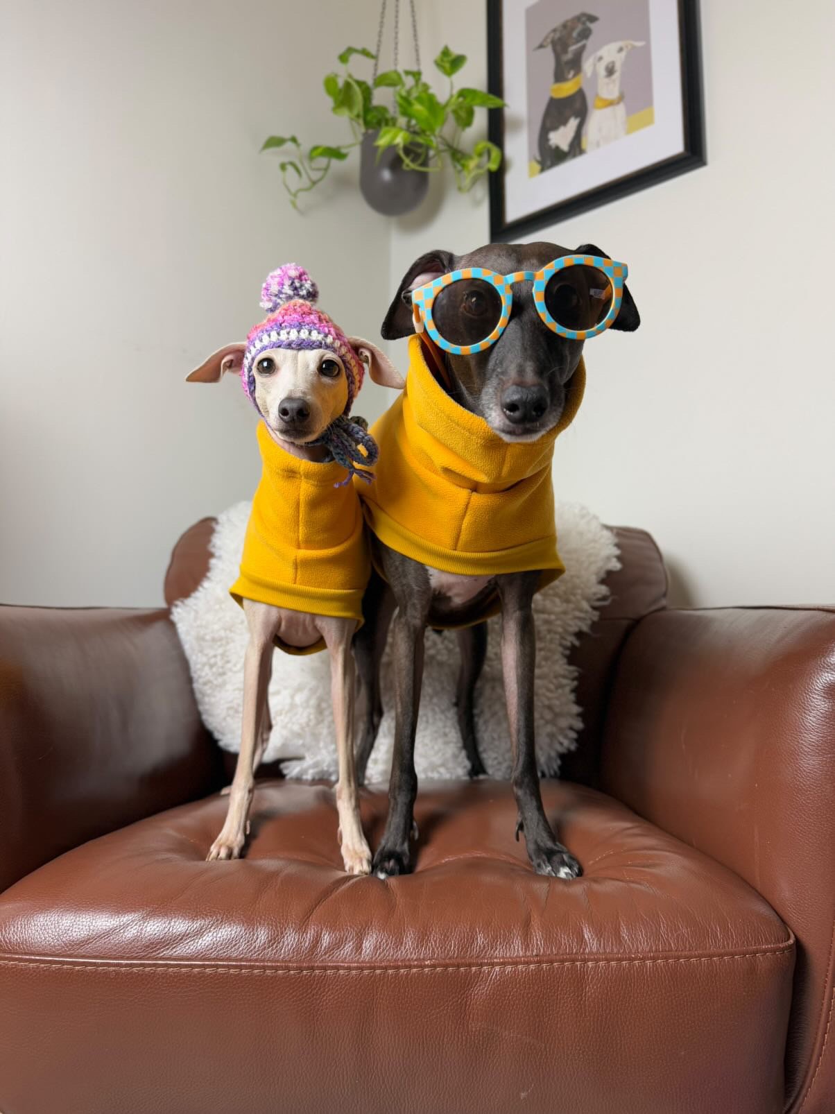 Open-Leg Fleece Vest - Coral
