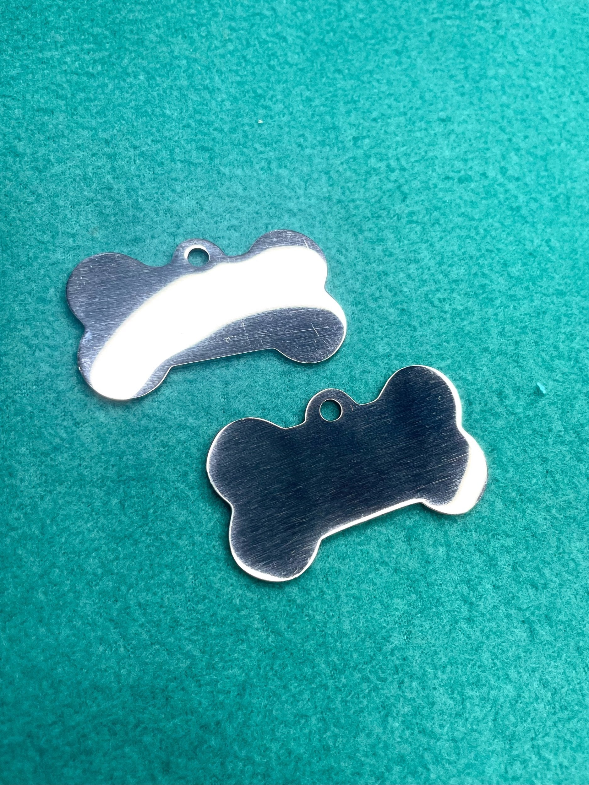 Engraved Dog Tags - Bones