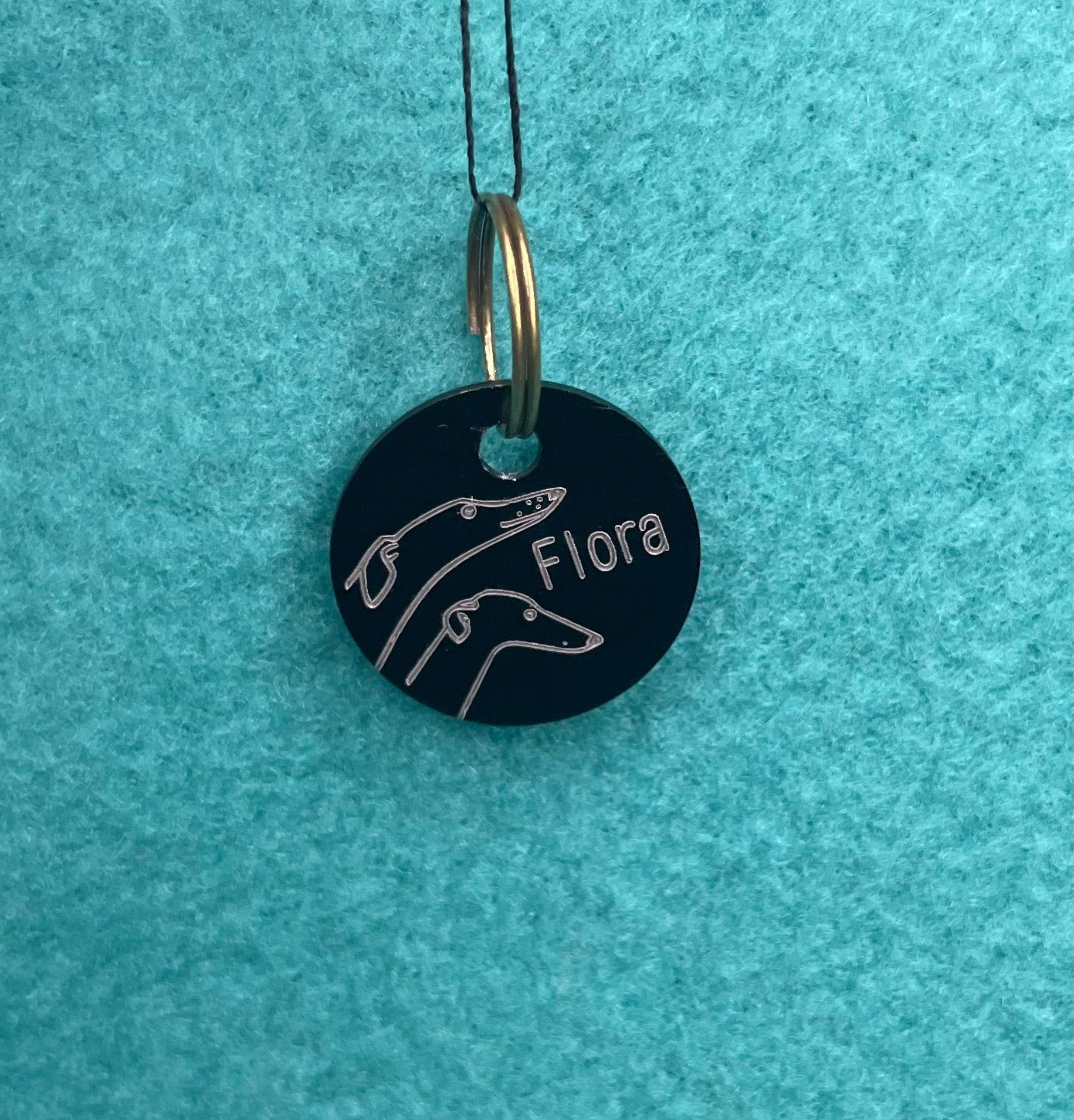 Engraved Dog Tags - Round