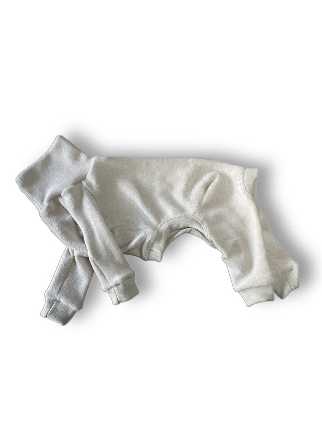 Fleece Lined Sweatshirt Suit - Stone