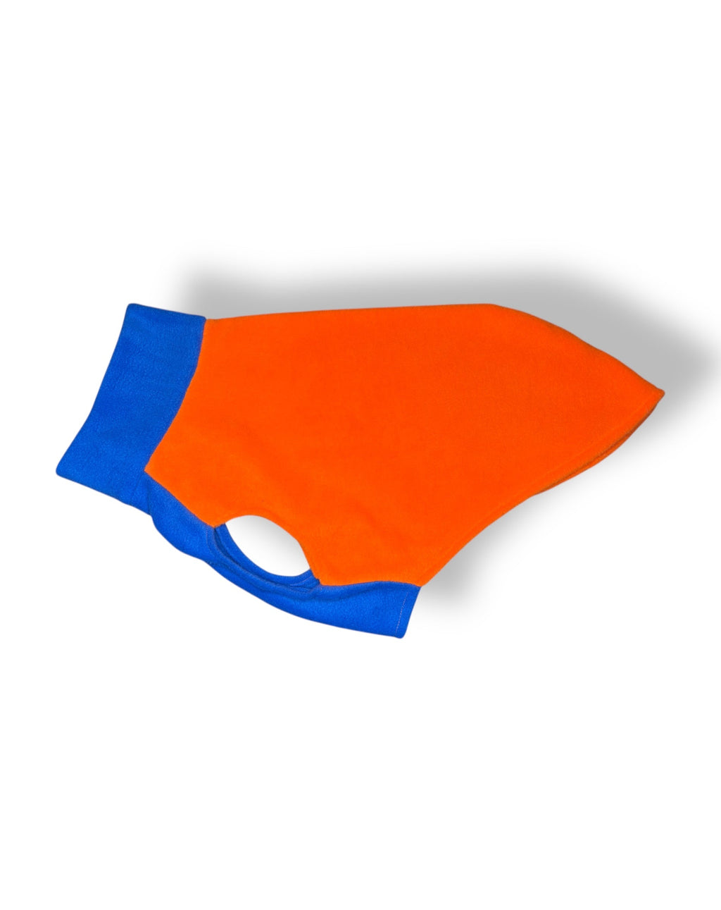 Fleece Vest - Blue & Orange