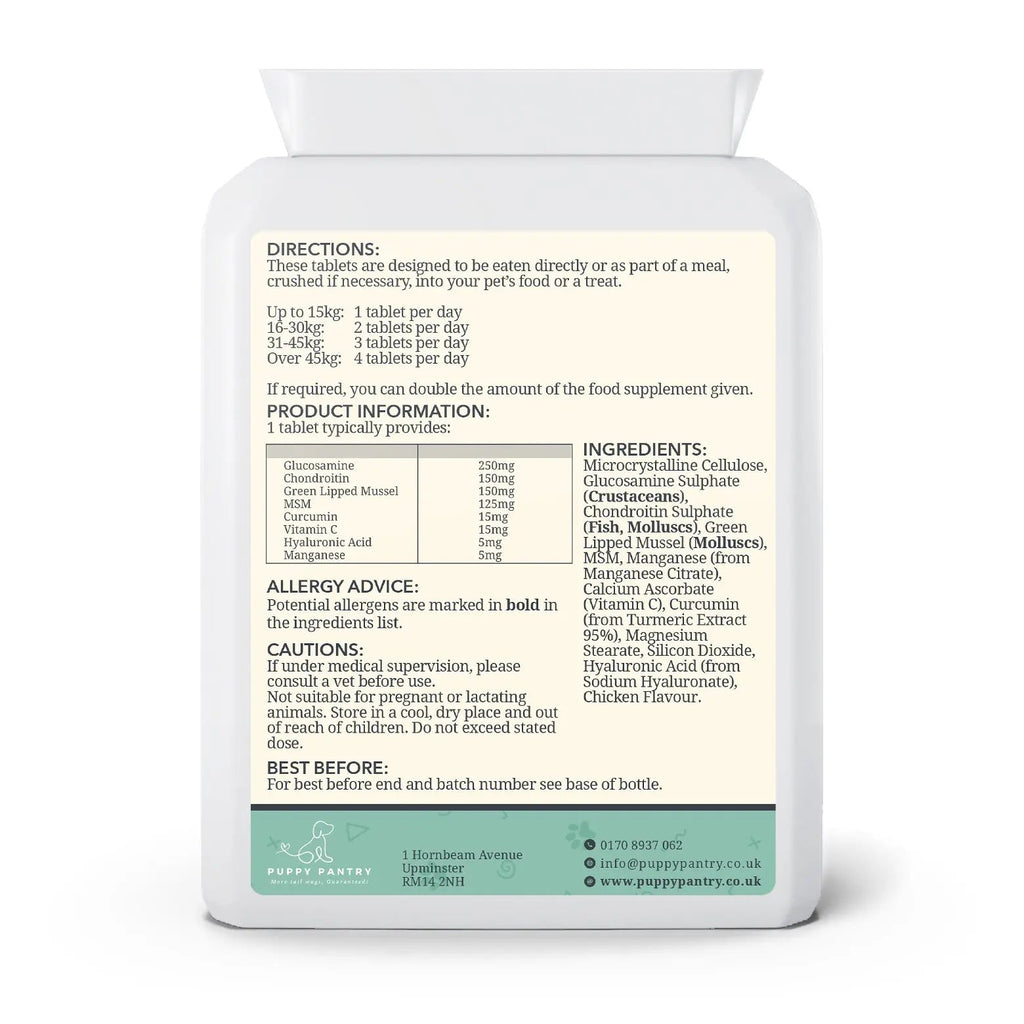 Joint Support Tablets for Dogs – 300 Pack