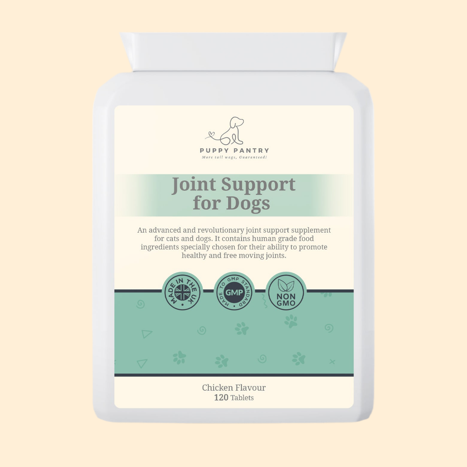 Joint Support Tablets for Dogs – Chicken (120 Pack)