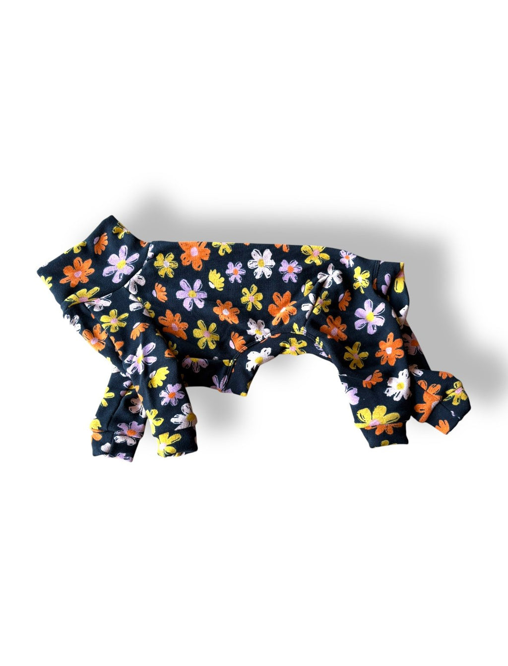 Fleece Lined Sweatshirt - Flower Power