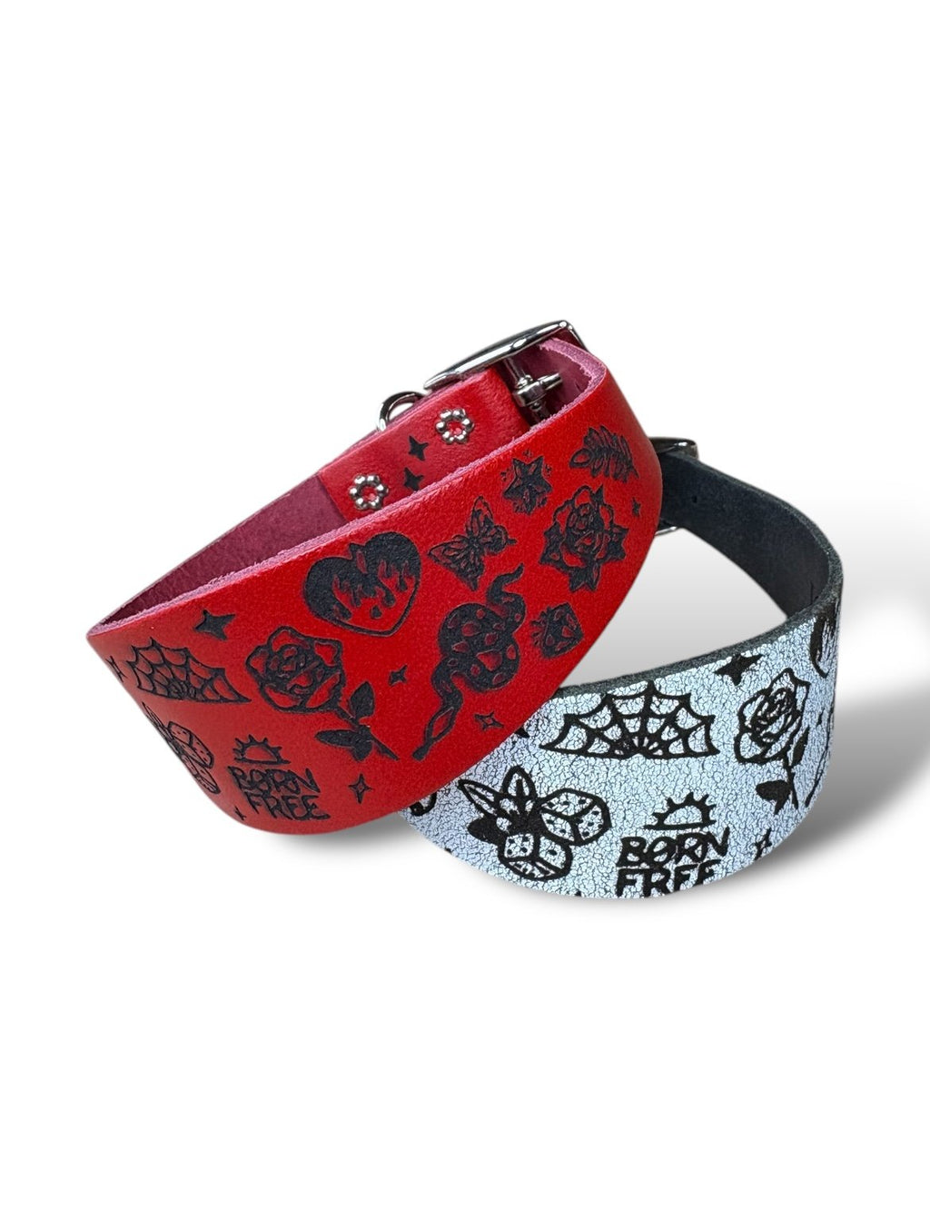 Leather Collar - Tattoo Flash