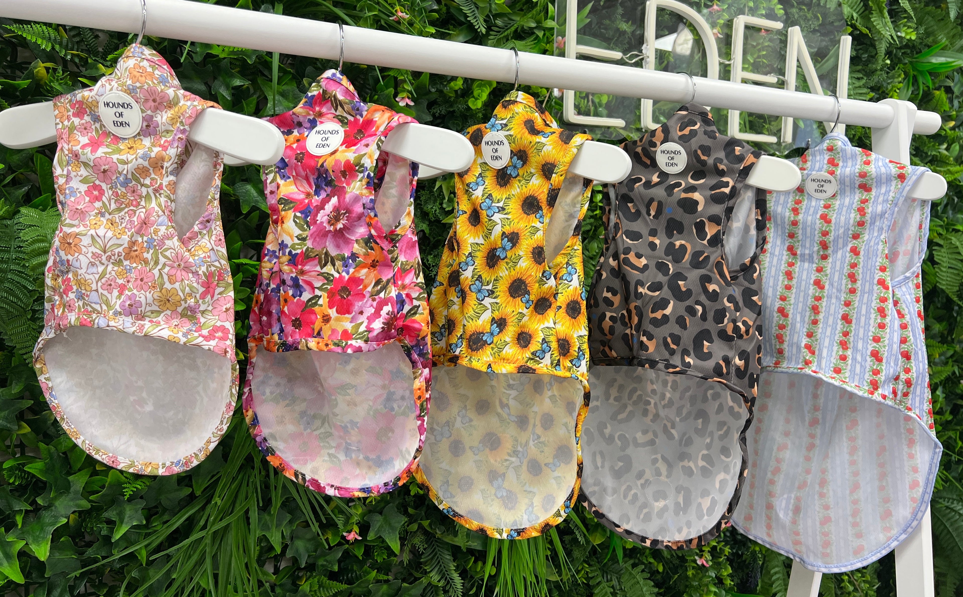 Sunflower Flutter Dog Cooling Vest