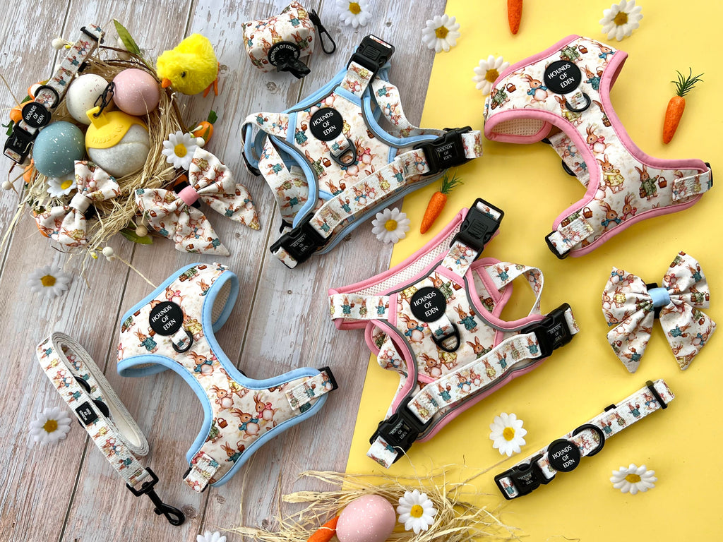 Bunny Tales - Pink, Dog Harness (XXS-XS)