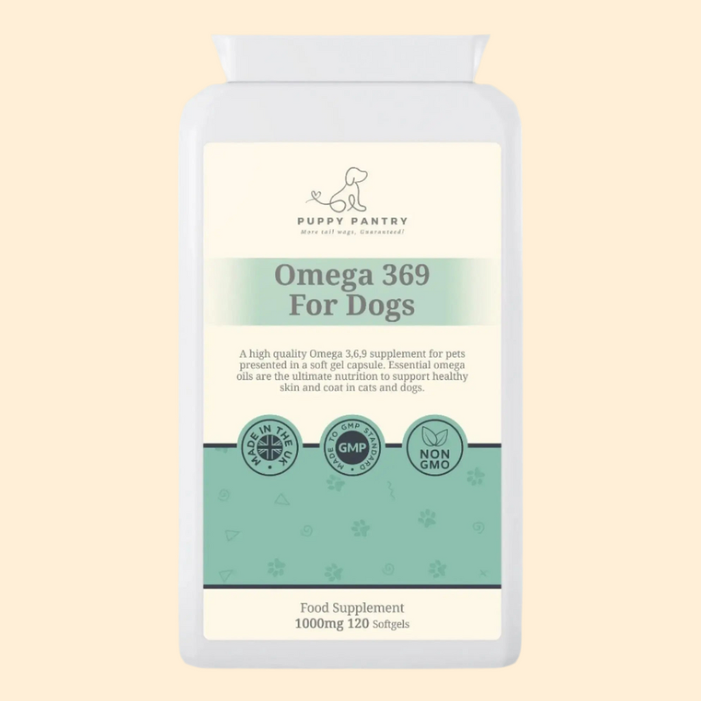 Omega 3-6-9 Softgels for Dogs (120 Pack)