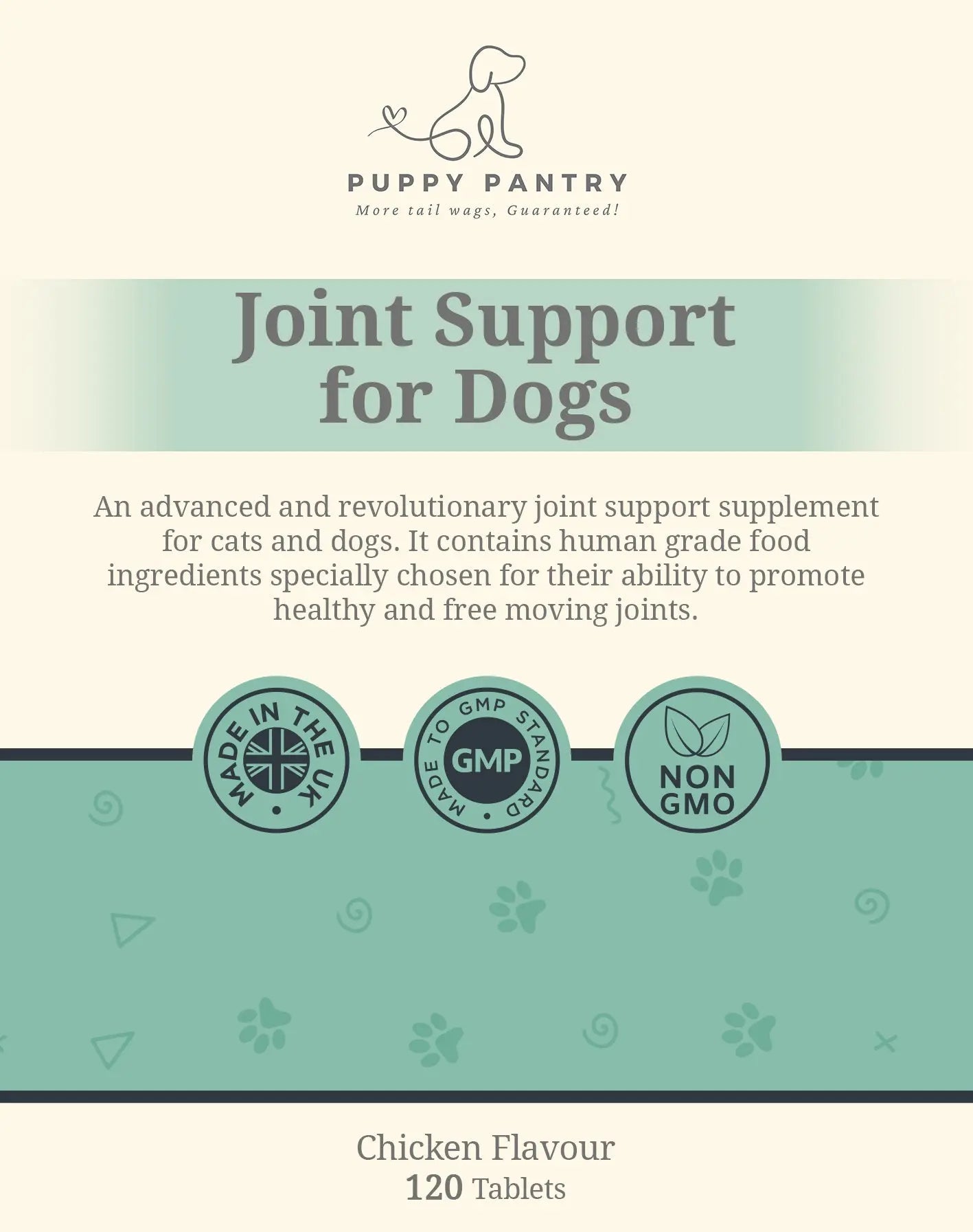 Joint Support Tablets for Dogs – 300 Pack