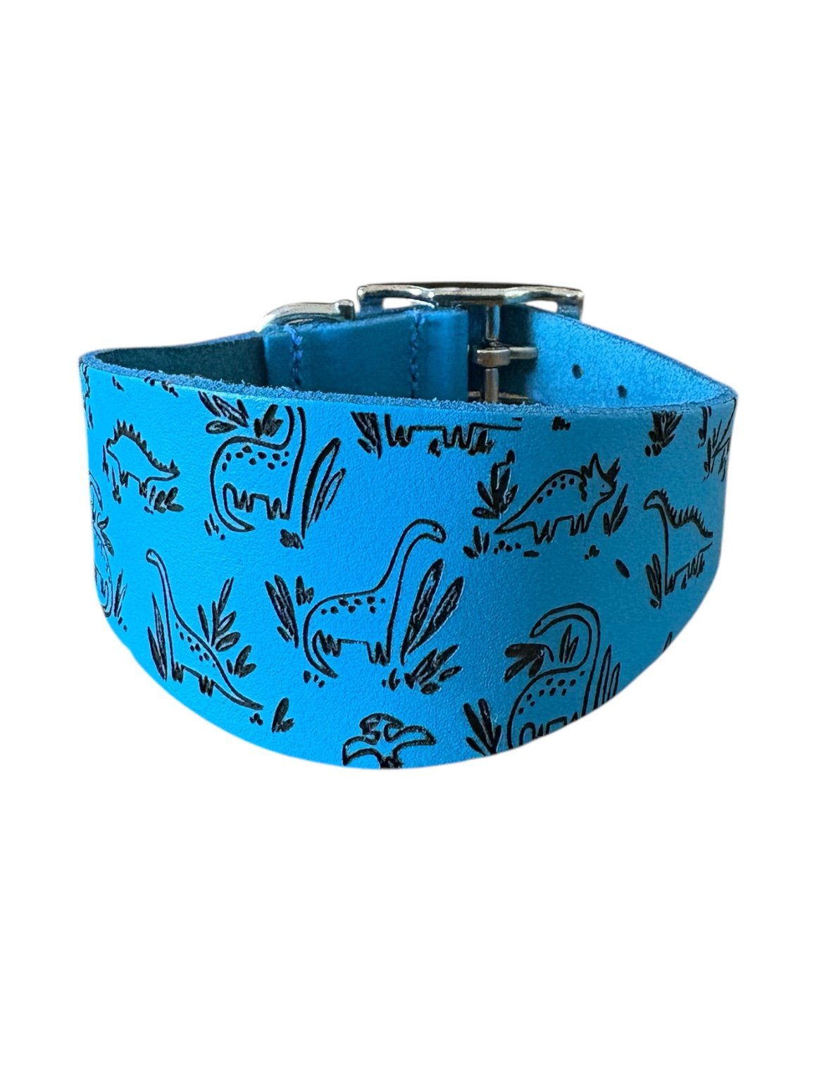 Leather Collar - Dinosaurs
