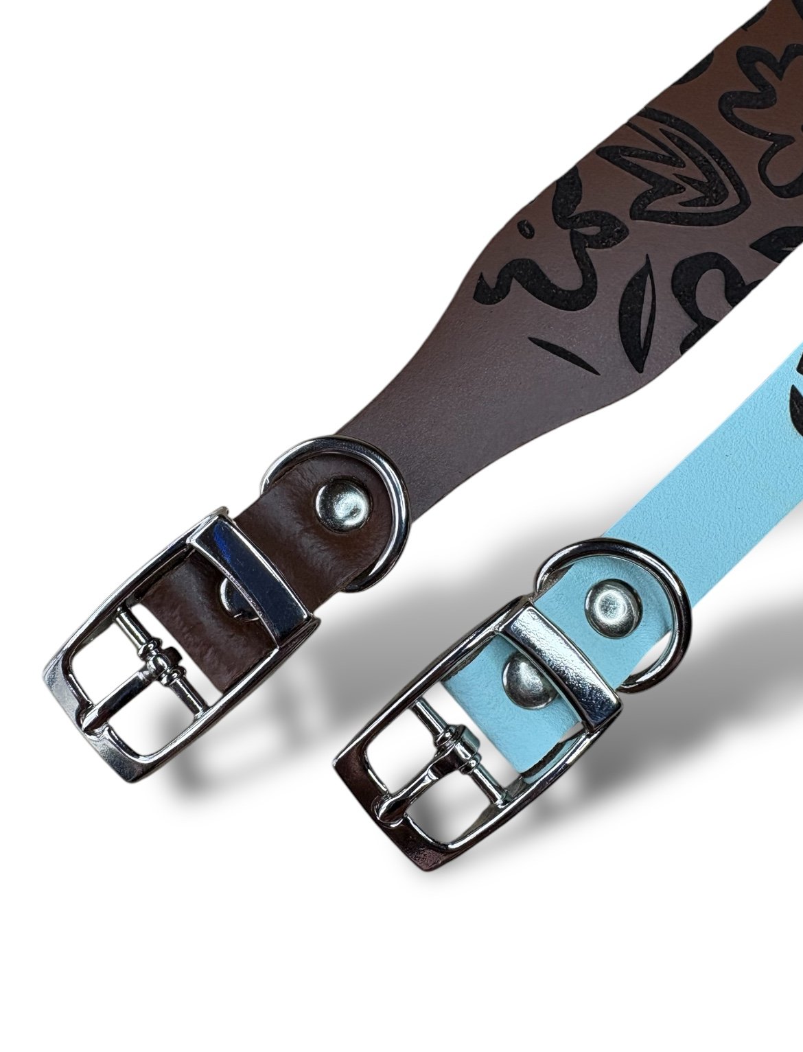 Leather Collar - Botanical