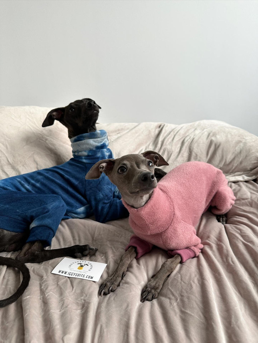 Blue Tie Dye Woolly Jersey