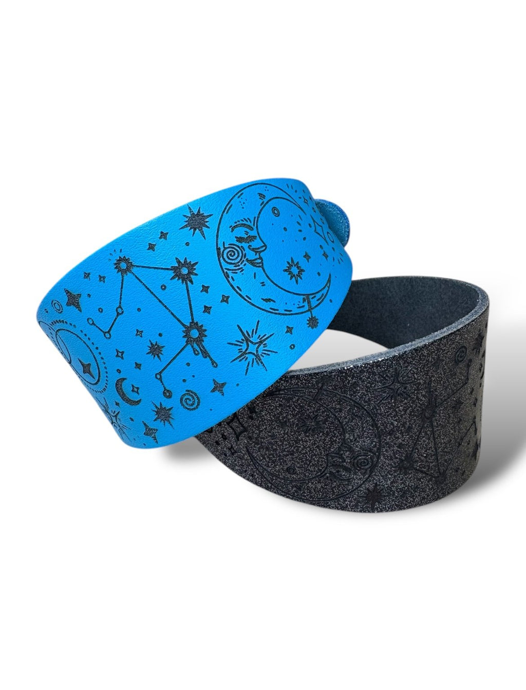 Leather Collar - Constellations