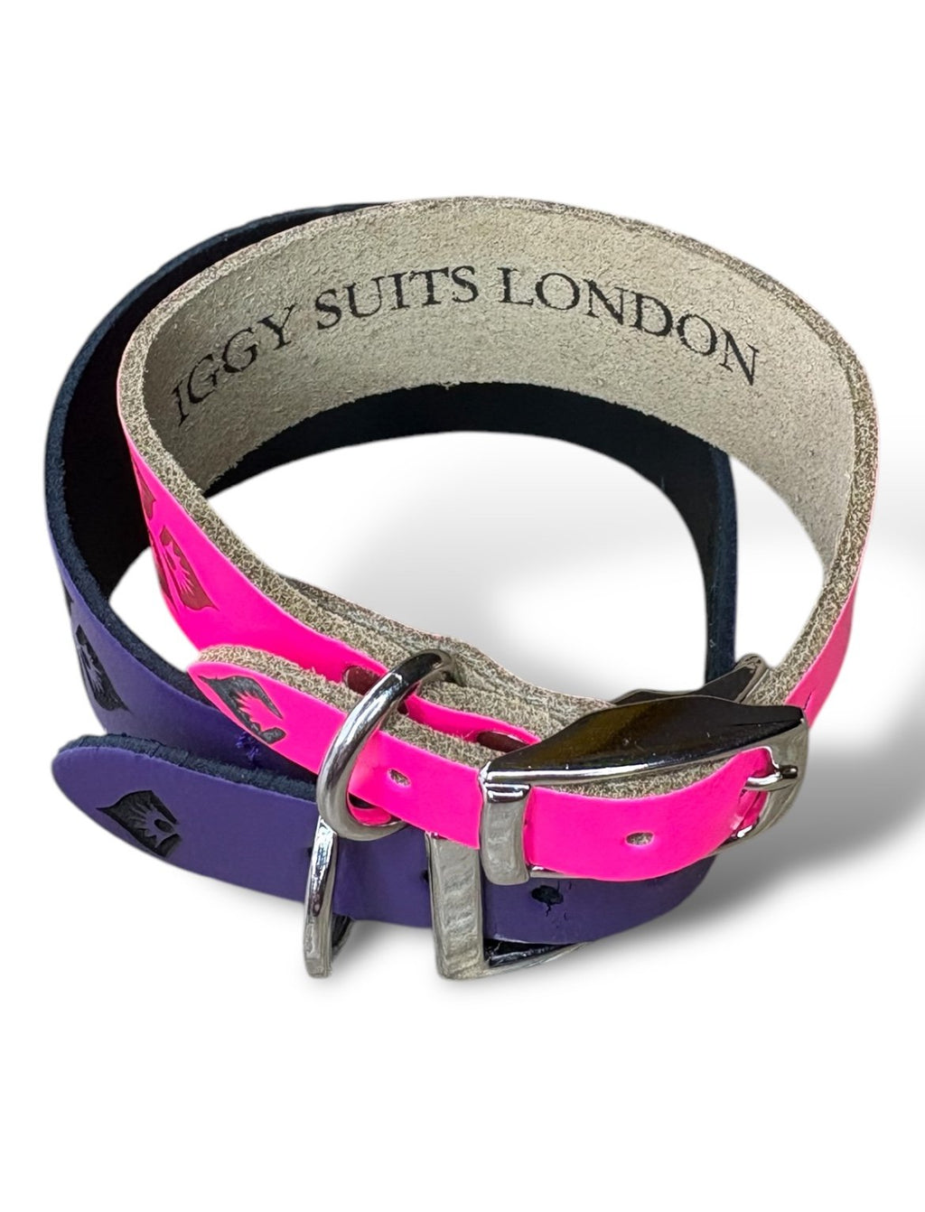 Leather Collar - Mandala