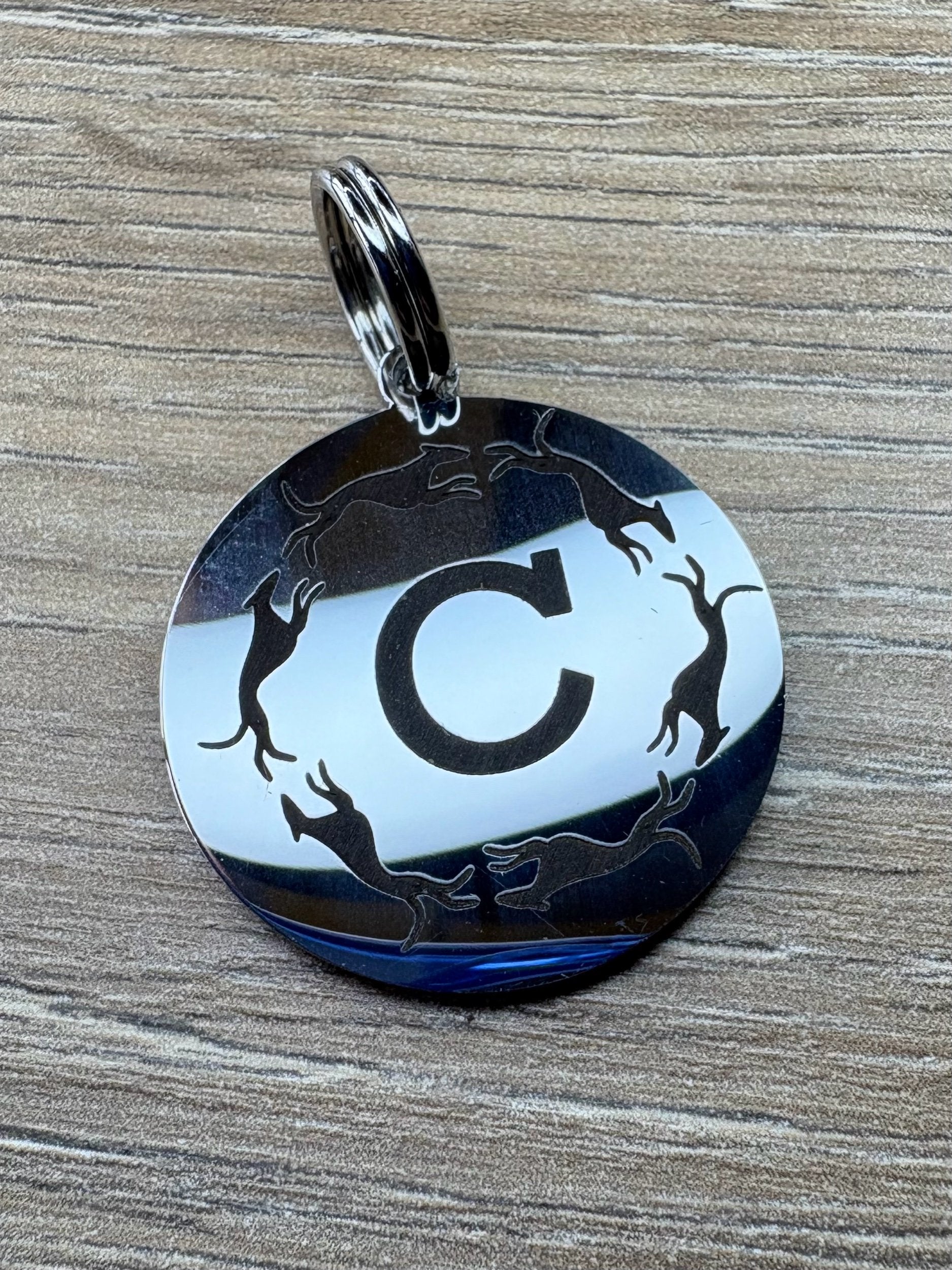 Engraved Dog Tags - Round