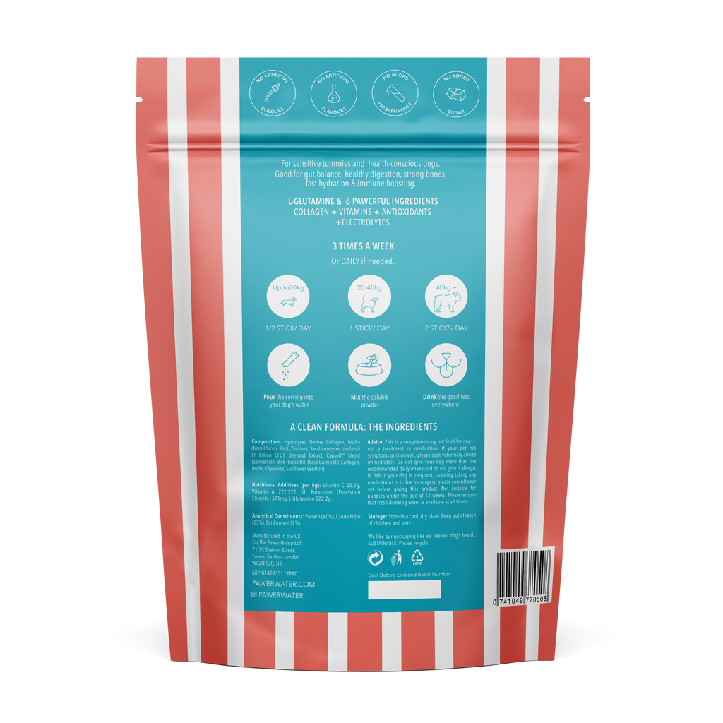 Pawer Water Gut Support (5-sticks Pouch)