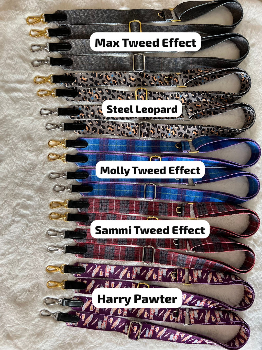 Shoulder Strap for Ulti-Mate Dog Walking Bag - Silver Hardware