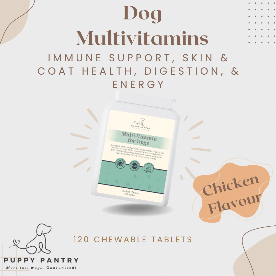 Multivitamin Chews for Dogs – Chicken (120 Pack)