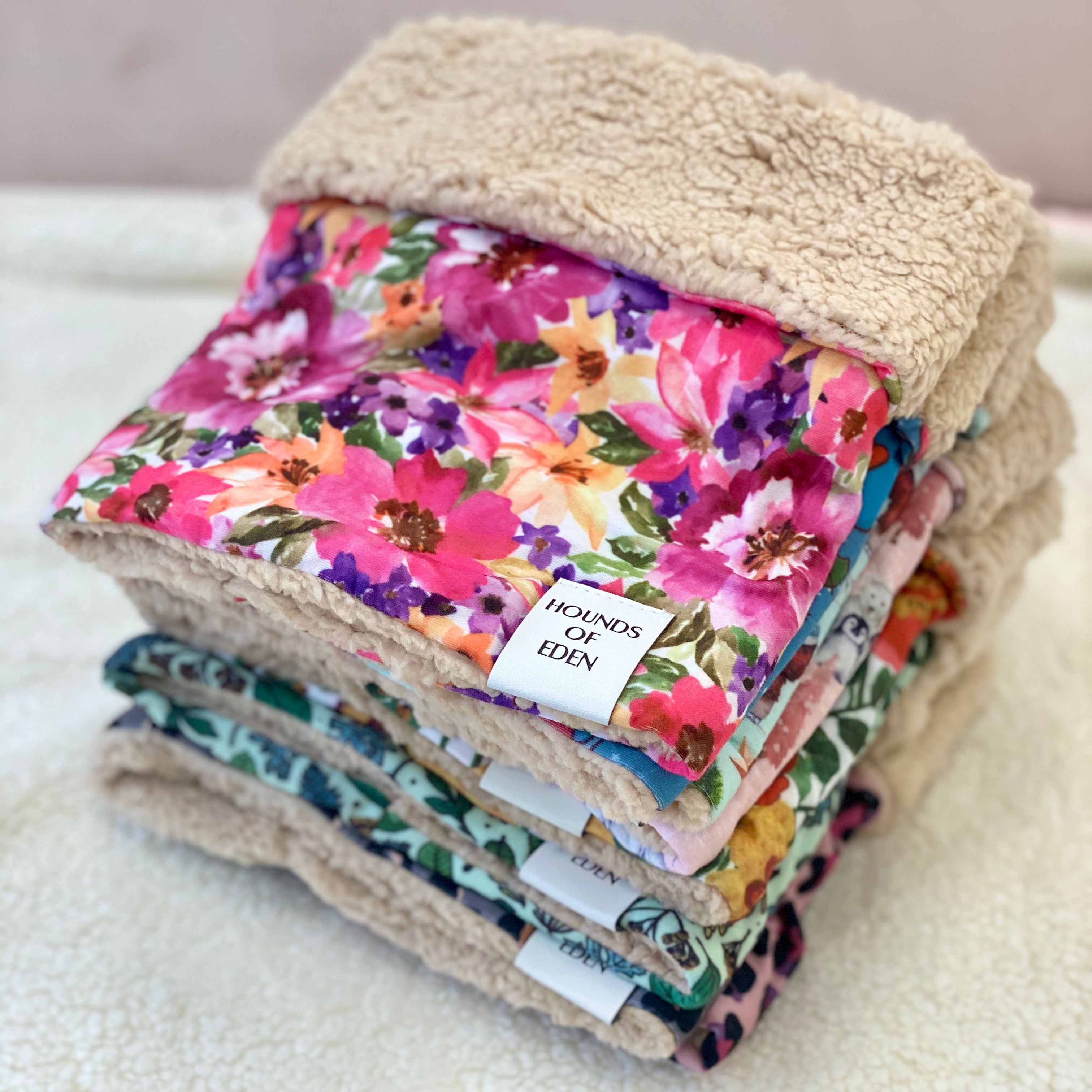 Steel Leopard Dog Snood