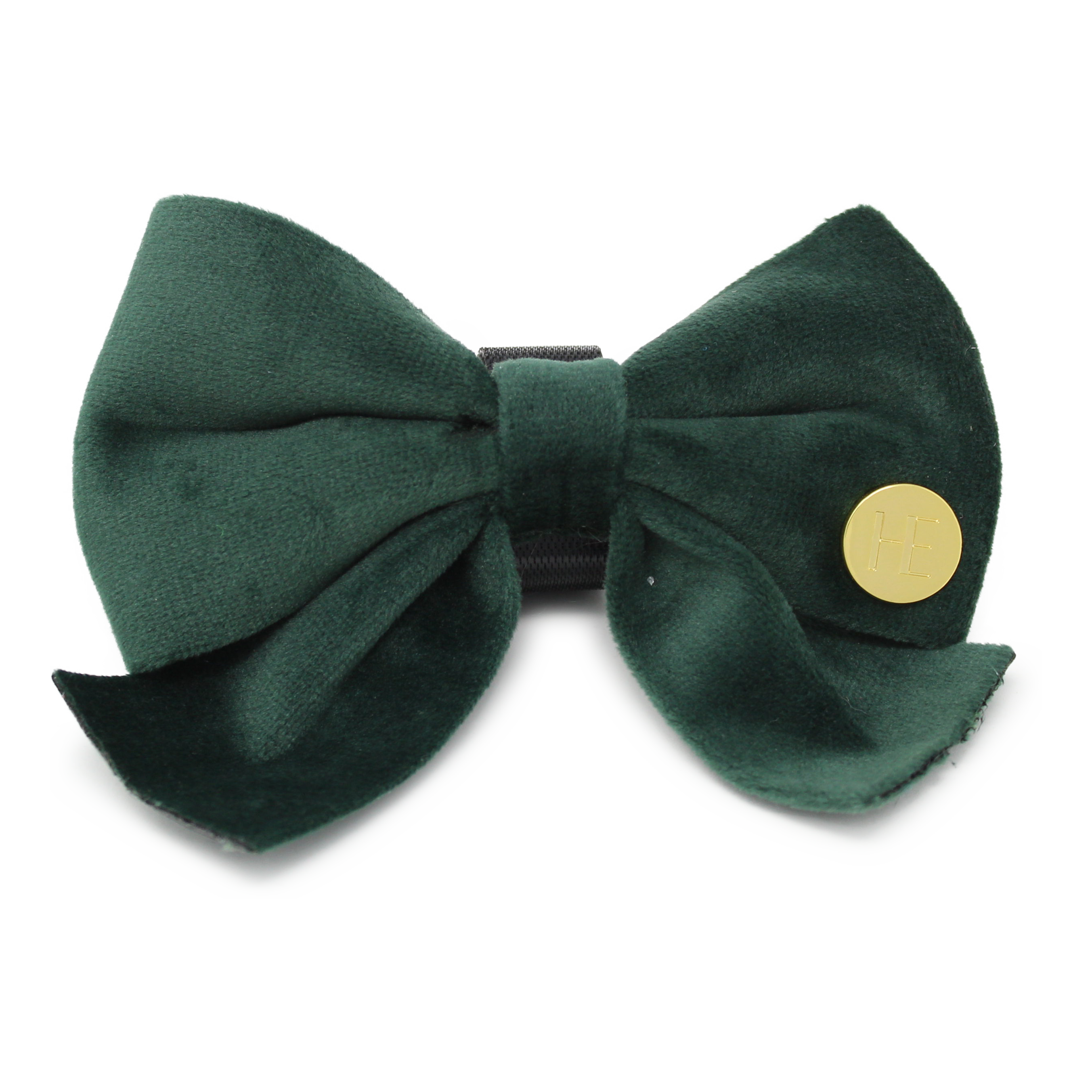 Olive Green Velvet Collar