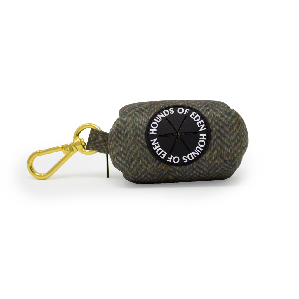 Max Tweed Effect Poop Bag Holder