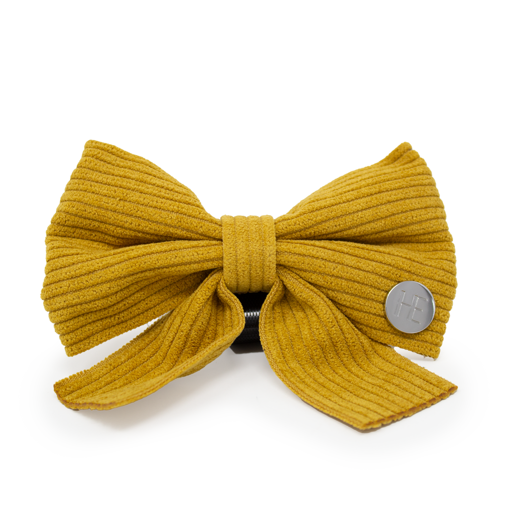 Mustard Yellow Corduroy Collar