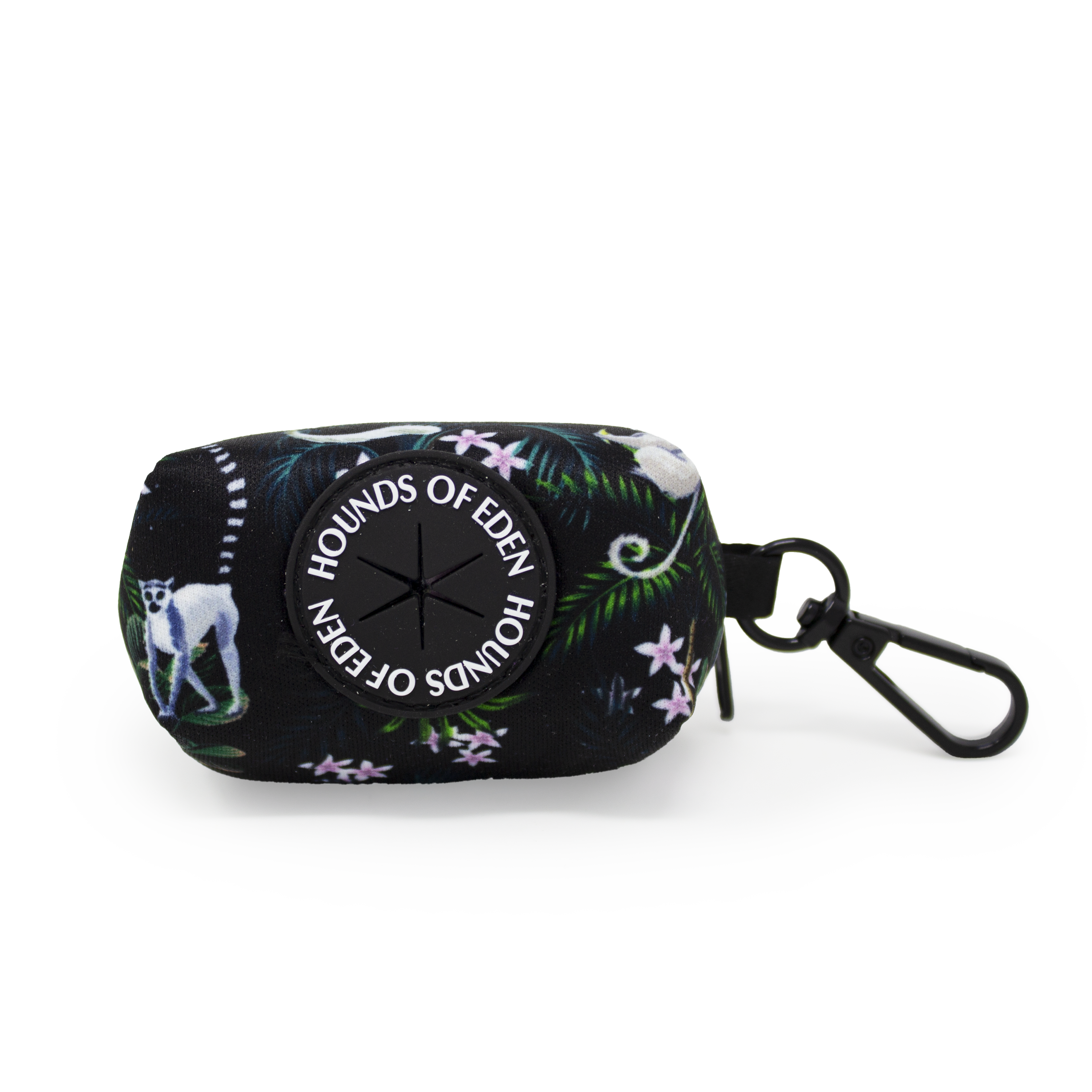 Midnight Madagascar Design Poop Bag Holder