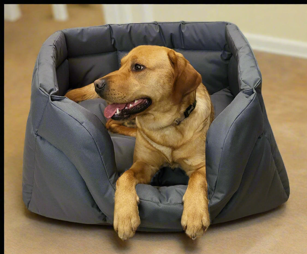 Country Dog Heavy Duty Rectangular High Sided Waterproof Dog Beds