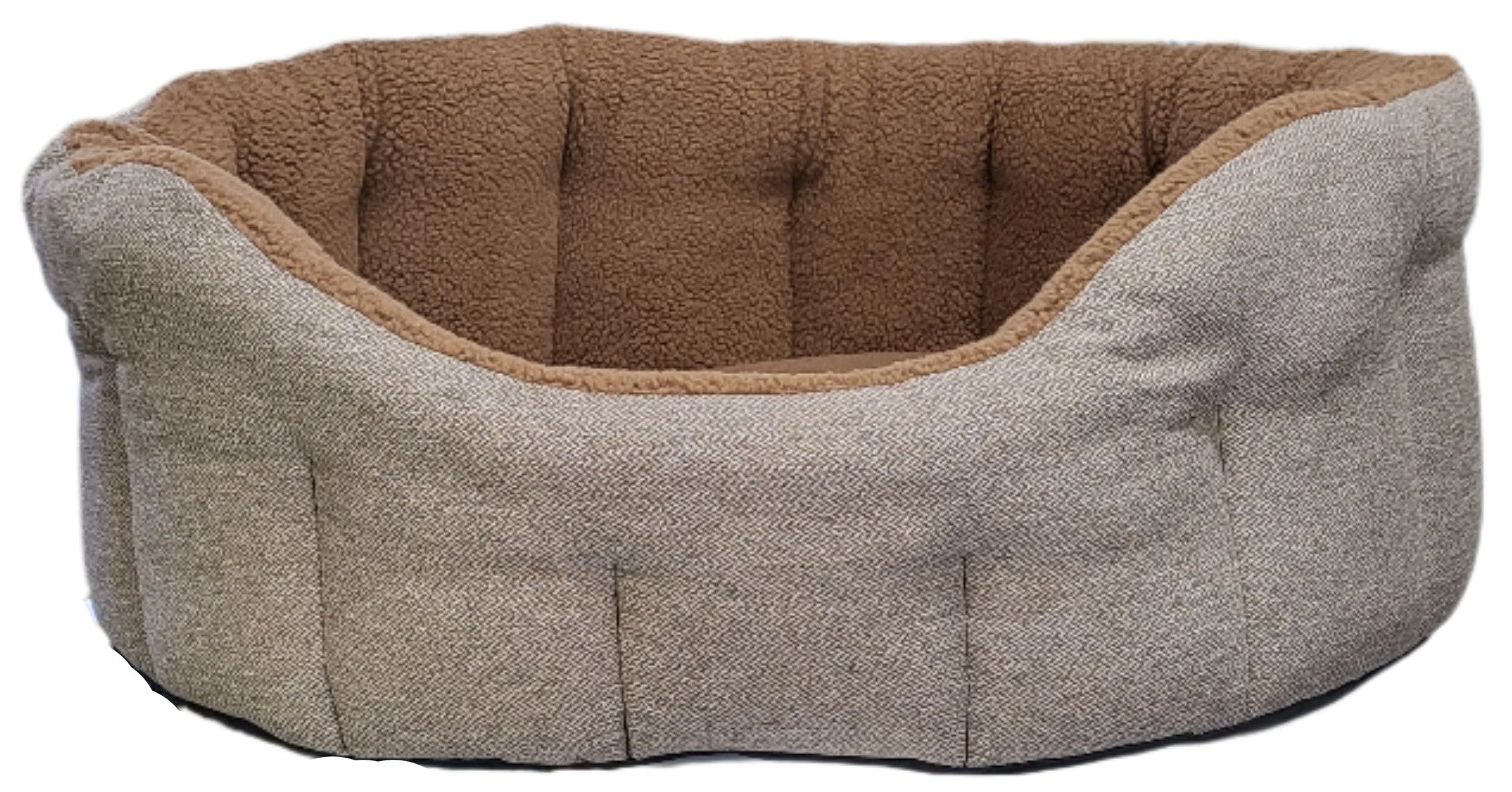 Premium Orkney Tweed Fleece Lined Bolster Beds