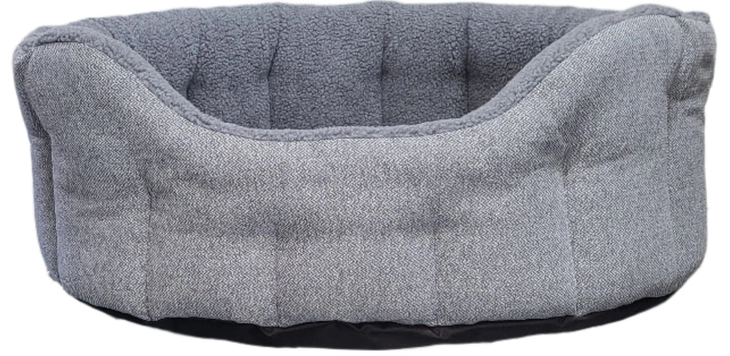 Premium Orkney Tweed Fleece Lined Bolster Beds