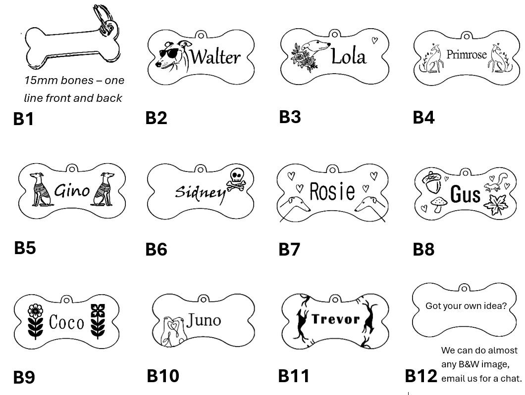 Engraved Dog Tags - Batman