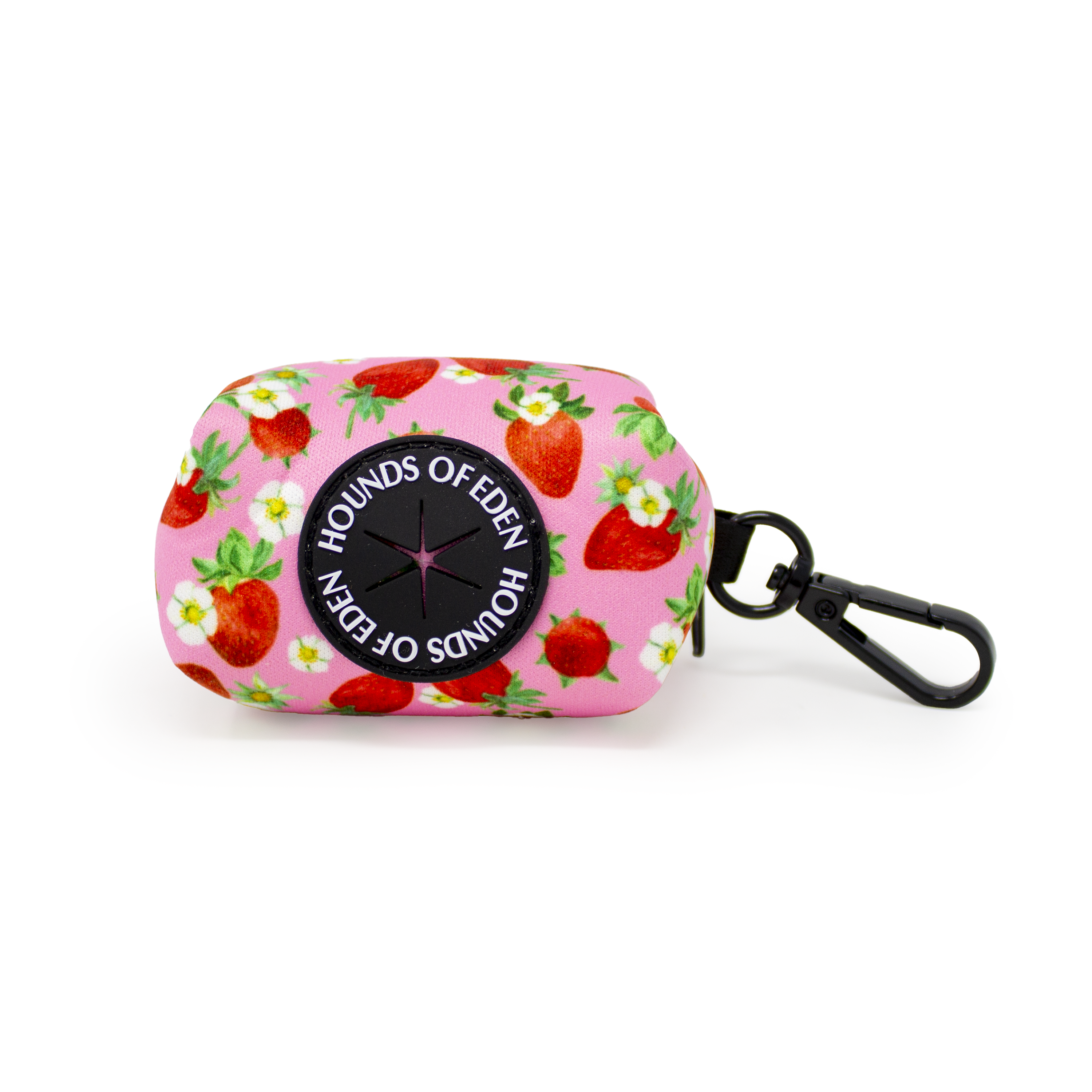 Strawberry Patch Design Dog Collar