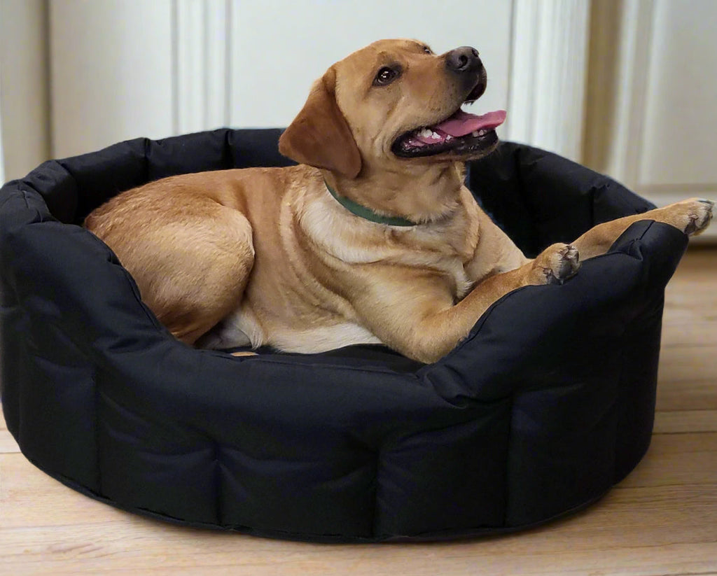 P&L Country Dog Tough Heavy Duty Oval High Sided Waterproof Dog Beds.