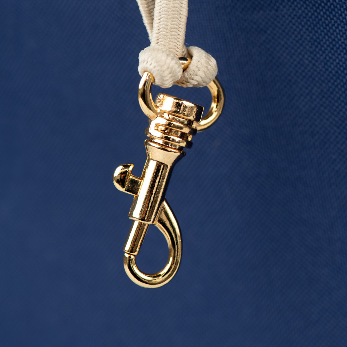 Soho Poms Blue & Beige Coco Dog Carrier