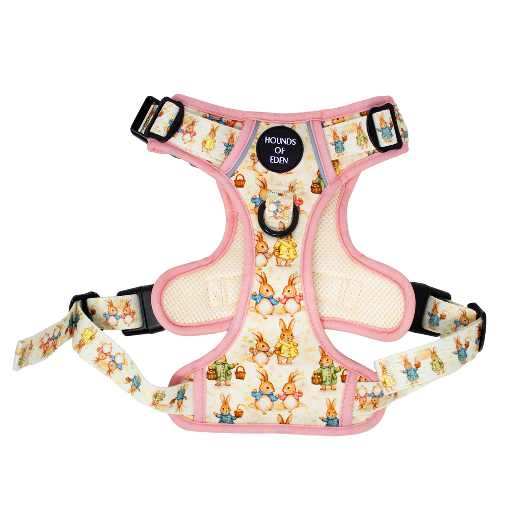 Bunny Tales - Pink, Dog Supaw Strong™ Lite Harness (XS-XL)