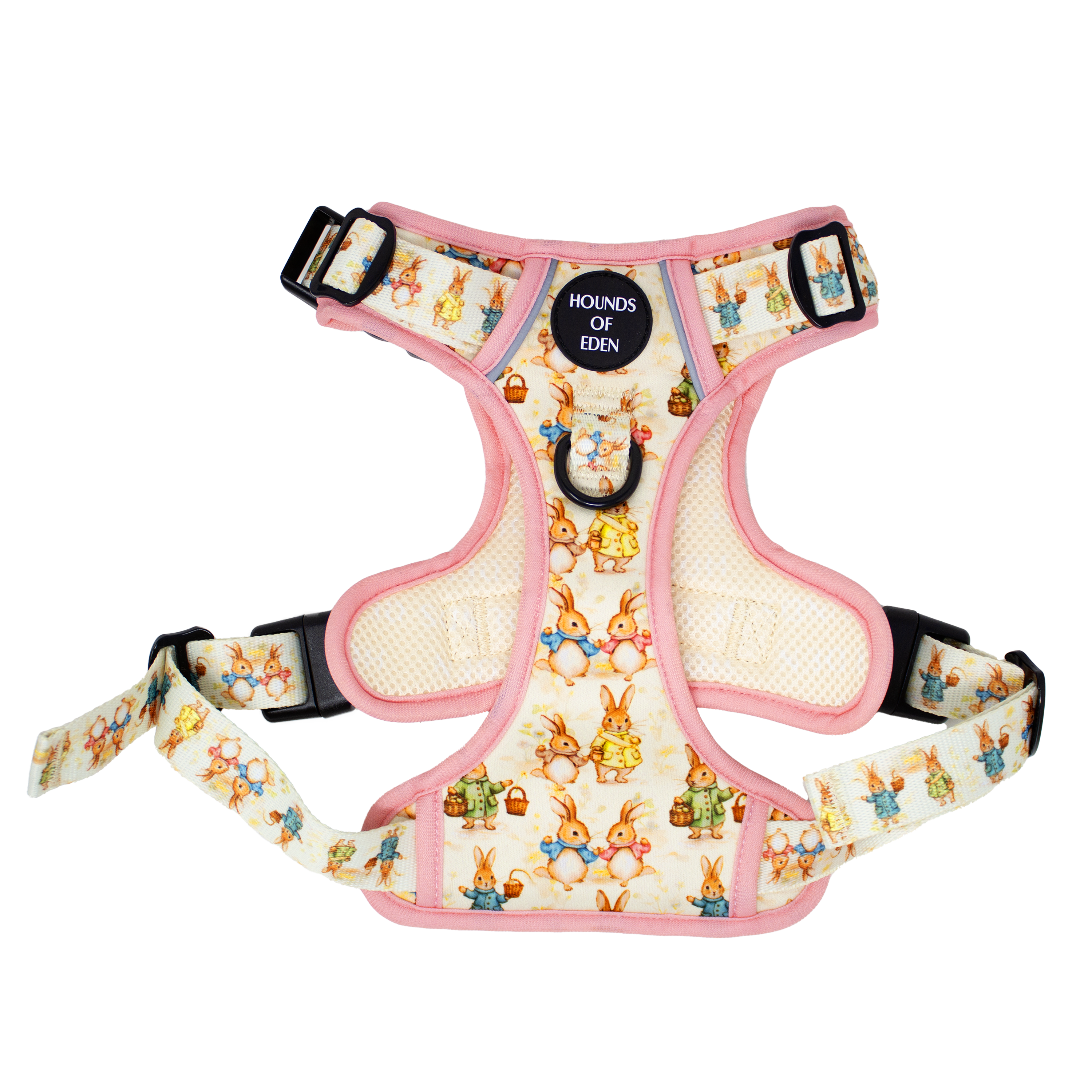 Bunny Tales - Pink, Dog Supaw Strong™ Lite Harness (XS-XL)