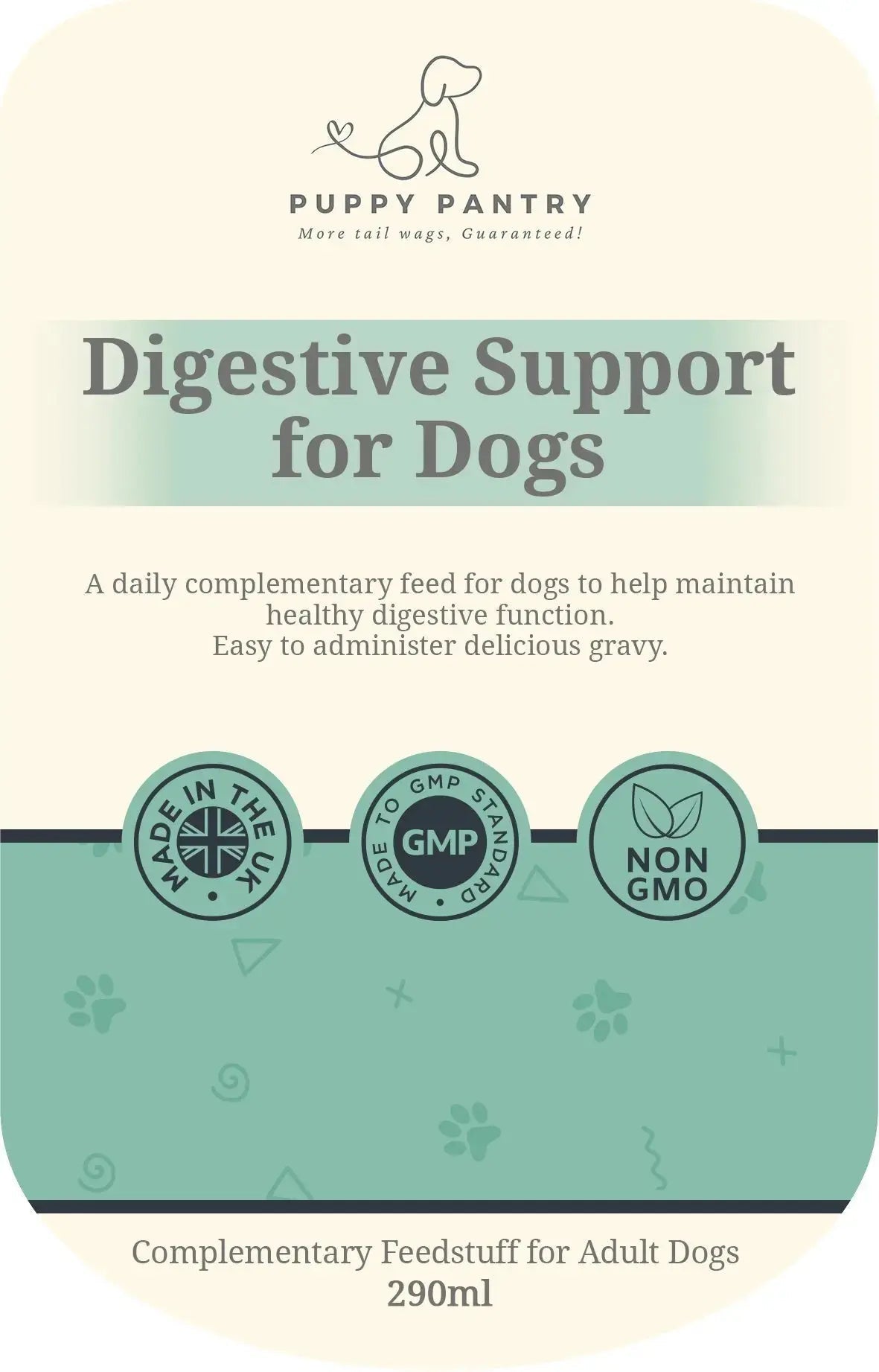Probiotic Digestive Gravy – Beef for Dogs (290ml)