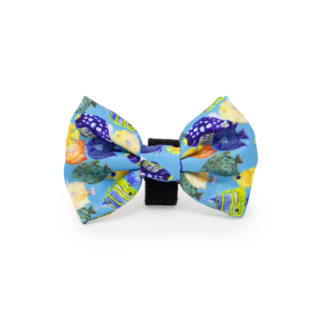 Under The Sea Design Dog Bow Tie